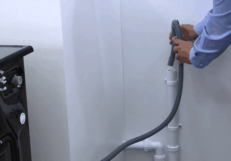 Remove the waste pipe